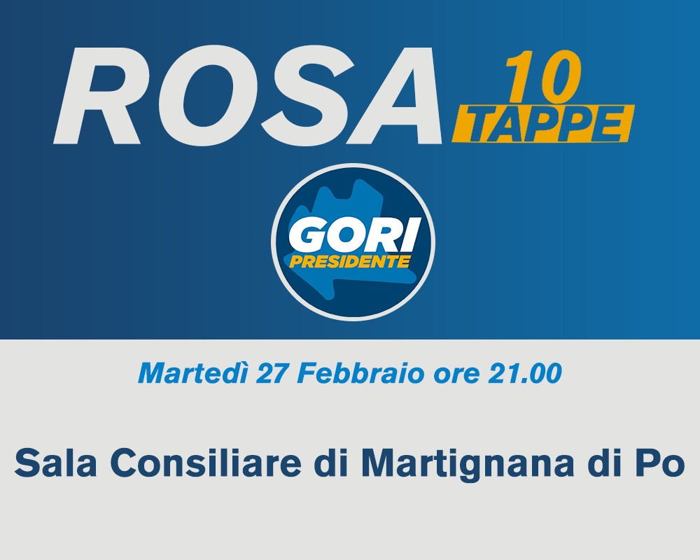 Incontro con il candidato consigliere regionale alessandro rosa 