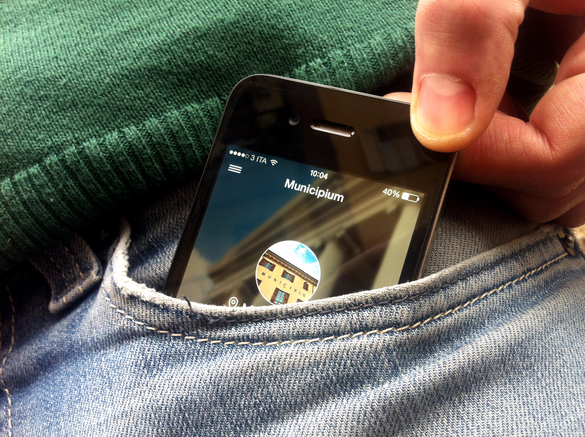 Municipium, Martignana di Po a portata di app